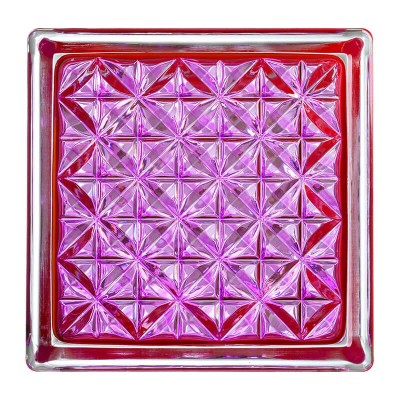 Pavés cuadrado mini inyectado romantic ruby 14,6x14,6x8cm