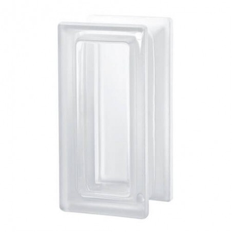 Pavés rectangular liso transparente neutro 19x9,4x8cm Diseño